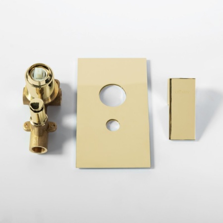 Встраиваемый однорычажный смеситель для душа с переключателем на 2 выхода Cezares UNIKA-VDIM-02 Встраиваемый однорычажный смеситель для душа с переключателем на 2 выхода Cezares UNIKA-VDIM-02