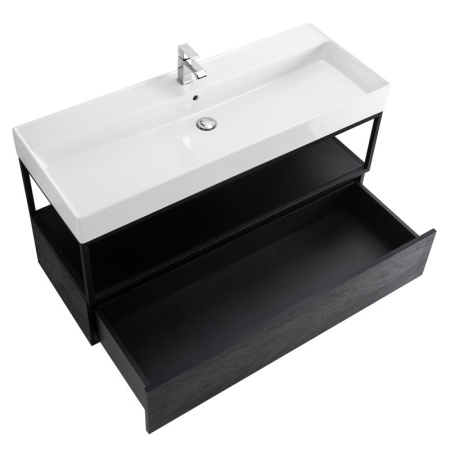 Металлический двухъярусный сварной каркас под раковину CEZARES CADRO-120/46/73-2C-PIA-MET-ST