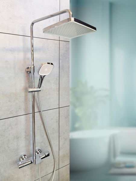 Душевая система с термостатом AltroBagno Diretto 030415 Cr