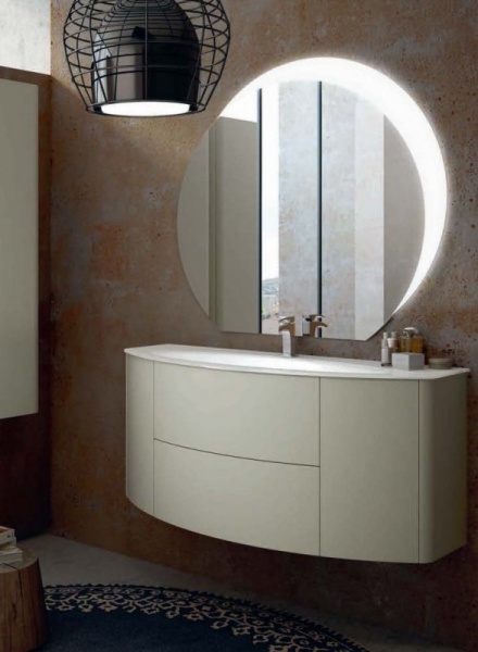 Зеркало со встроенной LED подсветкой, Bluetooth и сенсорным выключателем, 100x108 Cezares 45010