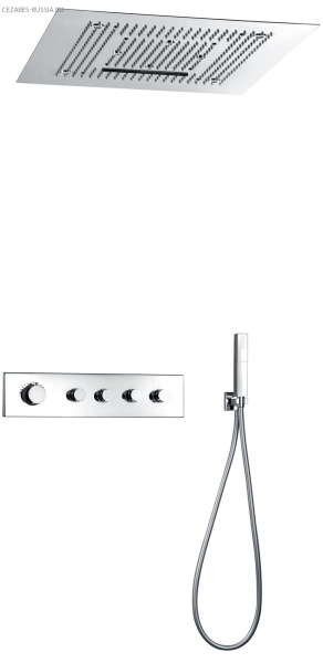 Душевая система AltroBagno Metropoli 040403 Cr Душевая система AltroBagno Metropoli 040403 Cr