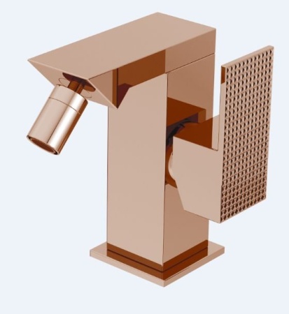 Смеситель для биде однорычажный без донного клапана Cezares PRIZMA-BSM1-02-W0