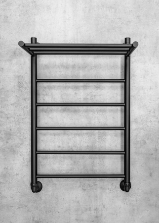 Полотенцесушитель водяной Chromix Nim 50x80 П5 MB с верхней полкой