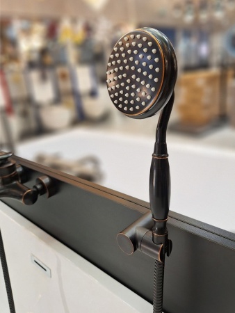 Смеситель для ванны с душем AltroBagno Beatrice 0205 Br Ne