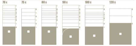BASE Поддон из искусственного мрамора (акрон) с сифоном и решеткой из нерж. стали в комплекте, Cezar