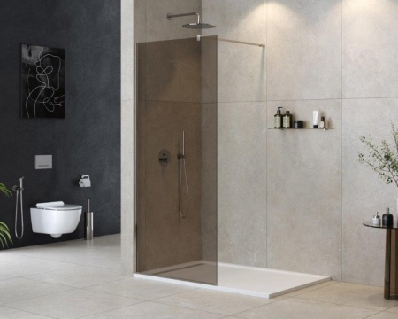 Душевая перегородка CEZARES LIBERTA-L-1-90-120-BR-Cr