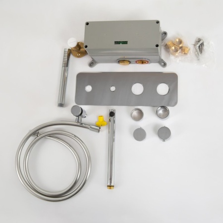 Встраиваемый термостатический смеситель для ванны и душа однорычажный CEZARES CZR-B-VDM1-T-01 Встраиваемый термостатический смеситель для ванны и душа однорычажный CEZARES CZR-B-VDM1-T-01