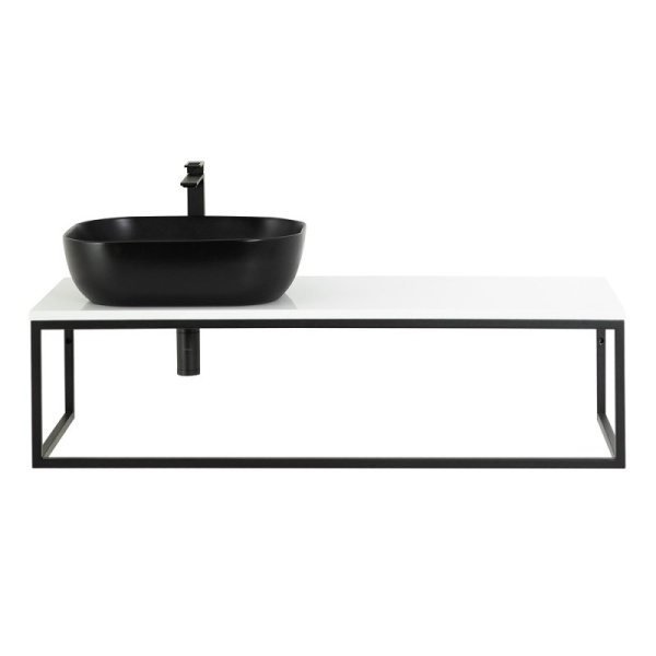 Консоль металлическая под накладные раковины BelBagno EK-140-ST