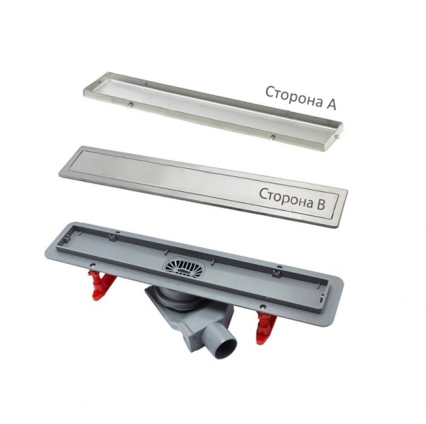 Линейный трап CONFLUO PREMIUM LINE двухсторонняя модель PESTAN 13100001