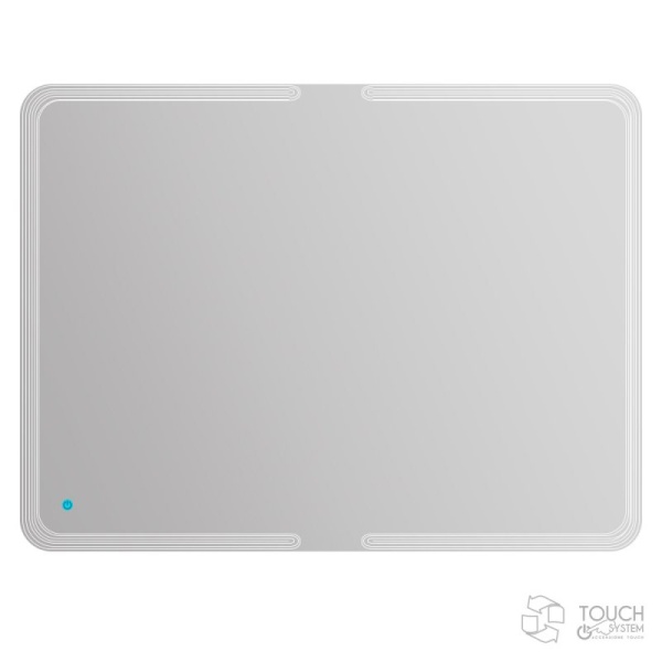 Зеркало со встроенной LED подсветкой и сенсорным выключателем Touch System, реверсивное Cezares 4031