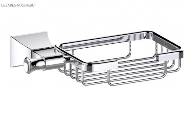 Мыльница металлическая настенная Cezares AM-M-077-CR