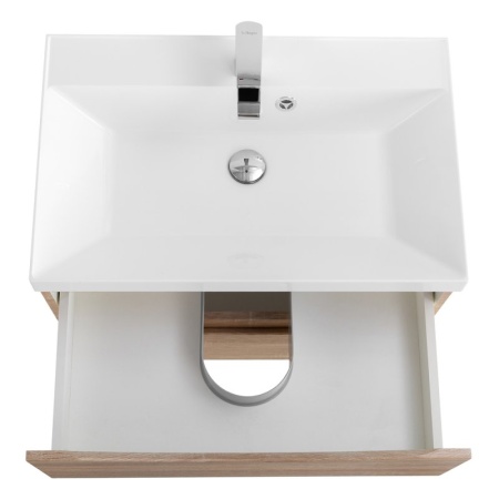 Раковина из искусственного камня 700x450x150 BelBagno BB700/450-LV-ART-AST-NERO