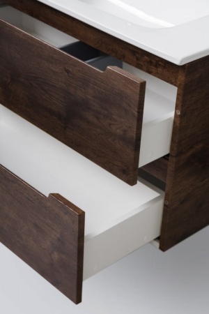 База под керамическую раковину подвесная с двумя выкатными ящиками Cezares ETNA39-800/390-2C-SO-BL-P