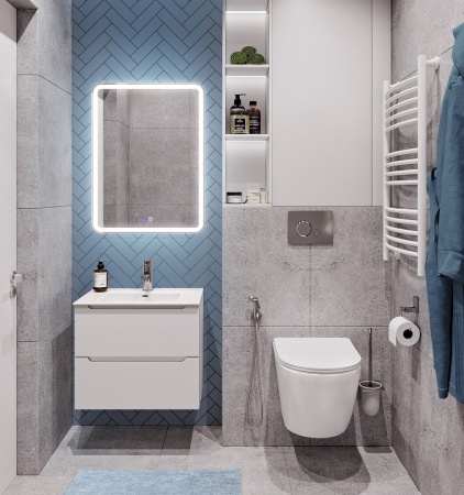 Столешница из керамогранита BelBagno KEP-60-BO Bianco Opaco