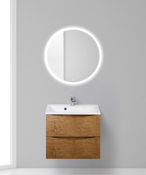 Раковина из литьевого мрамора BelBagno BB650/450-LV-MR-PR Раковина из литьевого мрамора BelBagno BB650/450-LV-MR-PR