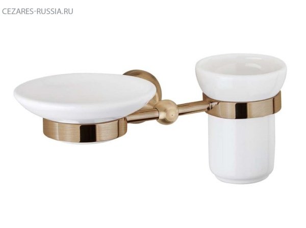 Стакан и мыльница подвесные Cezares APHRODITE-STTS-03/24