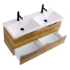 Раковина керамическая двойная 1200x450 BelBagno BB-0325-120-2-LVB