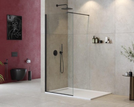 Душевая перегородка CEZARES LIBERTA-L-1-90-120-BR-Cr