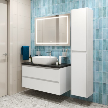 Столешница из керамогранита BelBagno KEP-100-BO-W0 Bianco Opaco