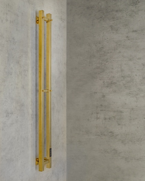 Полотенцесушитель электрический Chromix Pure 10x120 П3 GI с сухим тэном с крючками Полотенцесушитель электрический Chromix Pure 10x120 П3 GI с сухим тэном с крючками