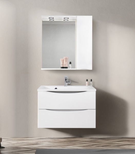 Шкаф подвесной BelBagno MARINO-SPC-800/750-1A-BL-P-R Шкаф подвесной BelBagno MARINO-SPC-800/750-1A-BL-P-R