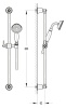 Душевой гарнитур CEZARES LIBERTY-F-SD-01 Душевой гарнитур CEZARES LIBERTY-F-SD-01