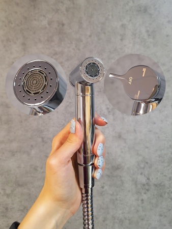 Встраиваемый гигиенический душ AltroBagno BM 060116 Cr