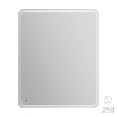 Зеркало со встроенной LED подсветкой и сенсорным выключателем Touch system, реверсивное Cezares 4502