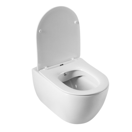 Чаша подвесного унитаза безободкового CEZARES COMFORT CZR-191-TH/BS Чаша подвесного унитаза безободкового CEZARES COMFORT CZR-191-TH/BS