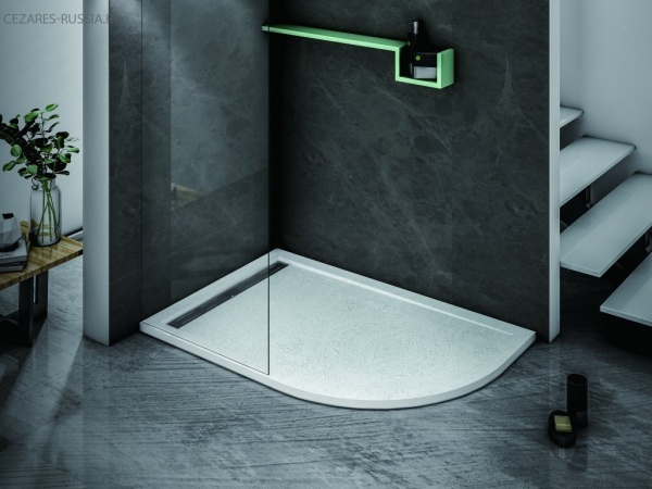 Экран для поддона из искусственного мрамора CEZARES TRAY-AS-RH-100/80-100-SCR-R Экран для поддона из искусственного мрамора CEZARES TRAY-AS-RH-100/80-100-SCR-R