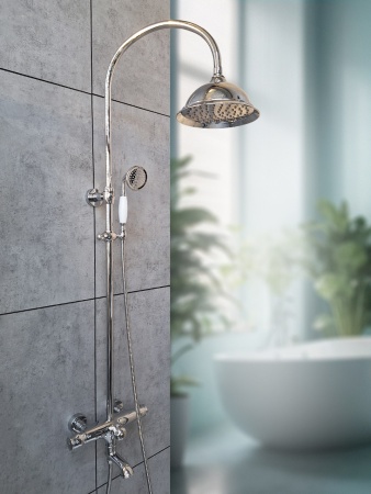 Душевая система с термостатом AltroBagno Beatrice 030402 Cr