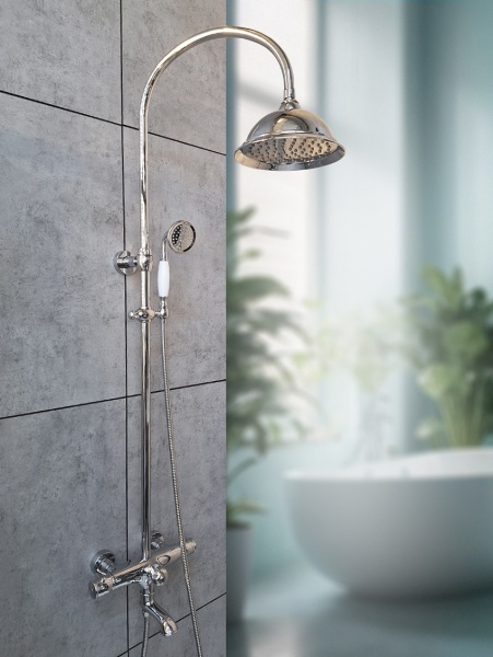 Душевая система с термостатом AltroBagno Beatrice 030402 Cr