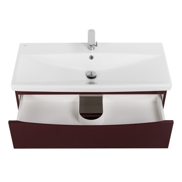 Раковина керамическая 1000x450 BelBagno BB-0324-100-LVB