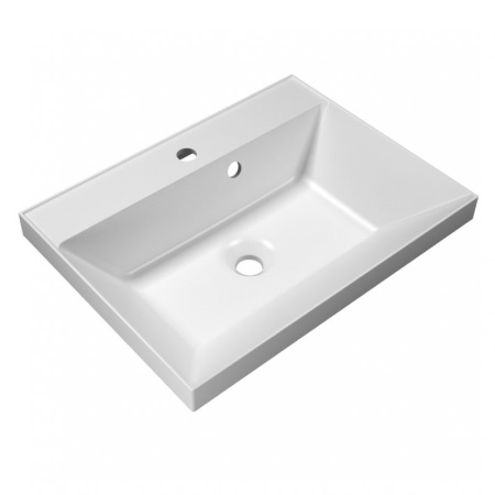 Раковина из искусственного камня 600x450x150 BelBagno BB600/450-LV-ART-AST-NERO