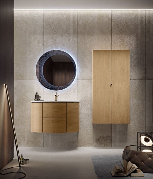 Зеркало со встроенной LED подсветкой touch system, 80x70 Cezares 45007