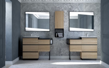 Открытая полка, металл, 35х20х35 Cezares 40386