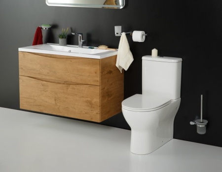 Чаша напольного унитаза с сиденьем BelBagno ENERGIA  BB8134CPR/SC Чаша напольного унитаза с сиденьем BelBagno ENERGIA  BB8134CPR/SC