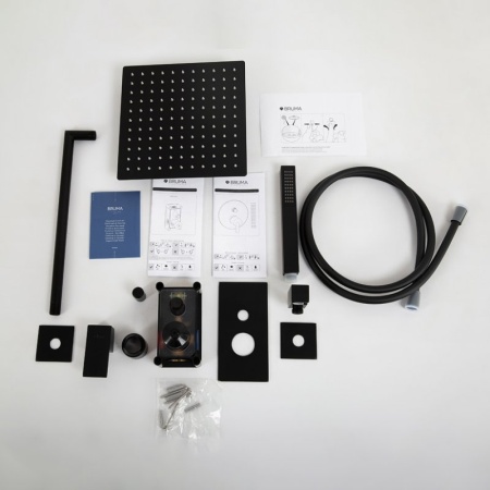 Встраиваемый душевой комплект CEZARES PORTA-DSIPQ-30-SS Встраиваемый душевой комплект CEZARES PORTA-DSIPQ-30-SS