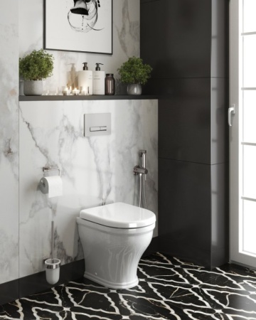 Чаша приставного унитаза CEZARES GIUBILEO CZR-265-CBR Чаша приставного унитаза CEZARES GIUBILEO CZR-265-CBR