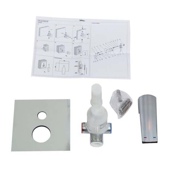 Встраиваемый смеситель BelBagno ARLIE ARL-BASM-CRM