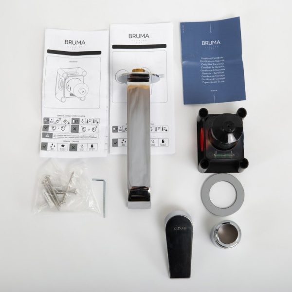 Встраиваемый смеситель для раковины CEZARES NAUTIC-BLI2-SS