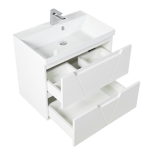 Раковина из искусственного камня 700x450x150 BelBagno BB700/450-LV-ART-AST-NERO