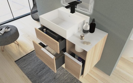 Полка подвесная, 30x20x75 Cezares 55050