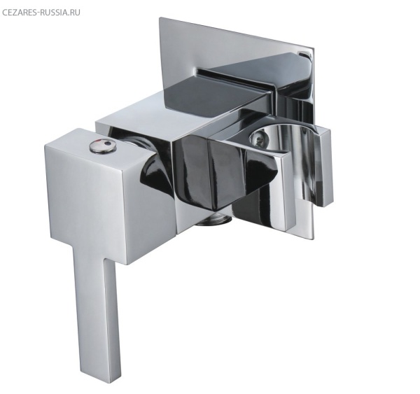 Смеситель для душа и гигиенического душа со штуцером с держателем CEZARES CZR-DA2-01 Смеситель для душа и гигиенического душа со штуцером с держателем CEZARES CZR-DA2-01