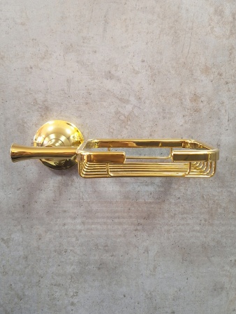 Мыльница подвесная AltroBagno Corposo 080715 Or