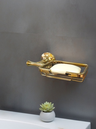 Мыльница подвесная AltroBagno Corposo 080715 Or