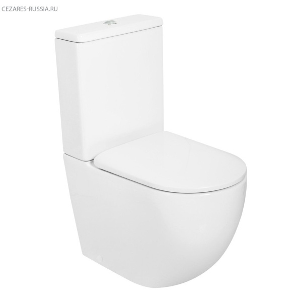 Чаша напольного унитаза CEZARES STYLUS CZR-152-CPR Чаша напольного унитаза CEZARES STYLUS CZR-152-CPR