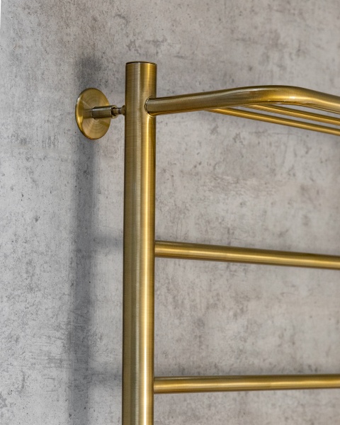 Полотенцесушитель электрический Chromix Bazel 50x80 П5 Br с полкой Полотенцесушитель электрический Chromix Bazel 50x80 П5 Br с полкой