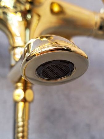 Душевая система с термостатом AltroBagno Beatrice 030404 Or