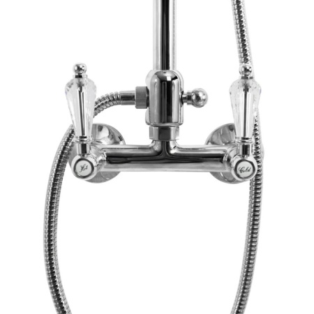 Душевая стойка со смесителем Cezares DIAMOND-CD-03/24-Sw-N